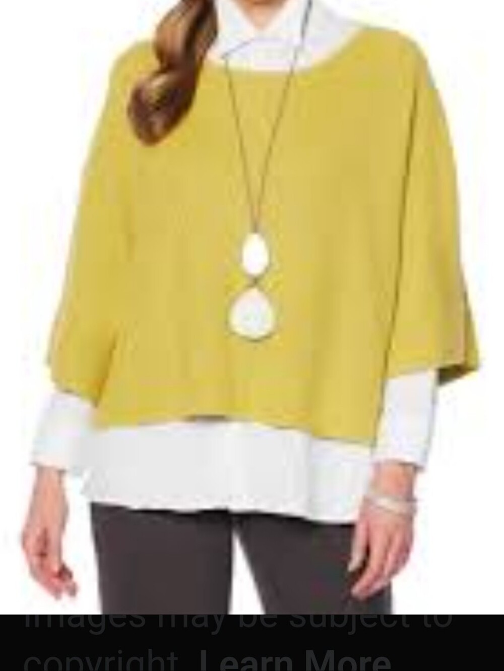 MarlaWynne popover sweater Size Medium In Lime Green - Picture 9 of 9